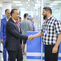 عطوفة المدير العام يتفقد مكاتب الشركة في محافظتي جرش وعجلون.